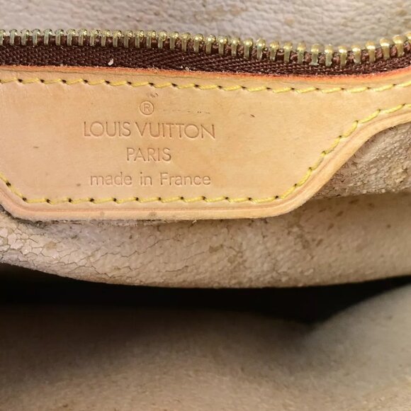 LOUIS VUITTON BUCKET PM Shoulder Tote Bag Monogram Leather Brown M42238 34EB427 - Picture 15 of 15